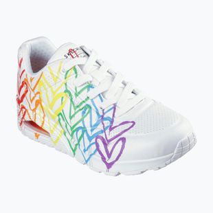Дамски обувки SKECHERS Uno Full Of Love white