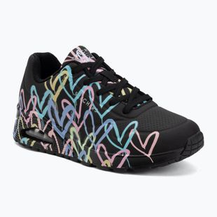 Дамски обувки SKECHERS JGoldcrown Uno Spread The Love black