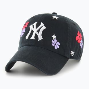47 Марка MLB New York Yankees Flora CLEAN UP бейзболна шапка черна