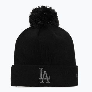 Дамска зимна шапка New Era Metallic Bobble Los Angeles Dodger blacks
