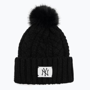 Дамска зимна шапка New Era Cable Wide New York Yankees black