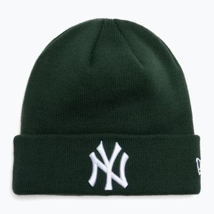 Зимна шапка New Era League Essential New York Yankees dark green/white