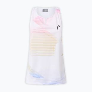 Дамска фланелка за тенис HEAD Agility Tank Top apricot/print vision