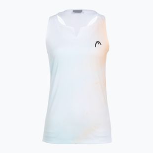 Дамска фланелка за тенис HEAD Agility Tank Top apricot/print vision