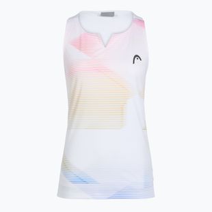 Дамска фланелка за тенис HEAD Agility Tank Top light blue/print vision