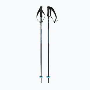 Детски скиорски щеки HEAD Supershape Team Jr black/speedblue/white