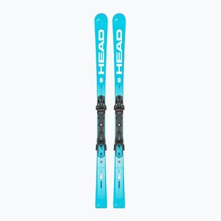 Ски за спускане със ски автомати HEAD WC Rebels e-Race Pro RP WCR 14 + Protector+ FF 14 GW blue/white