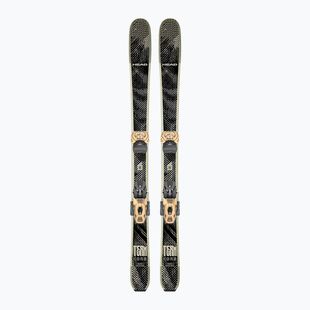 Детски ски за спускане със ски автомати HEAD Kore Team SW + Attack LYT 11 GW black/beige