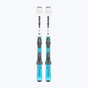 Детски ски за спускане със ски автомати HEAD Supershape Team Easy JRS + Jrs 4.5 GW CA blue/white