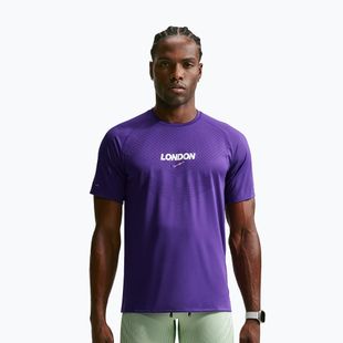 Мъжка тениска за бягане Nike Stride Dri-Fit ADV court purple
