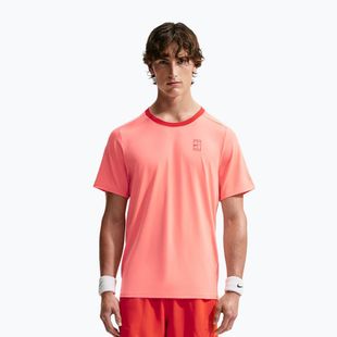 Мъжка тениска Nike Court Dri-Fit Advantage atomic pink/picante red/picante red