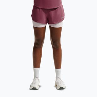 Дамски шорти за бягане Nike Flow pink smoke