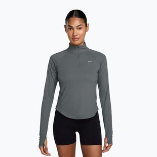 Дамски суитшърт за бягане Nike Tempo Dri-Fit 1/4 Zip cool grey