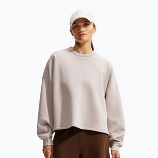 Дамски суитшърт за тренировка Nike 24.7 ImpossiblySoft Cream Ii/Cream Ii/College Grey