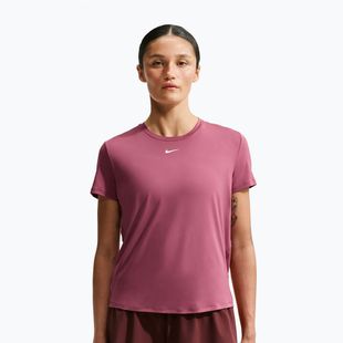 Дамска тренировъчна тениска Nike One Classic pink smoke/white