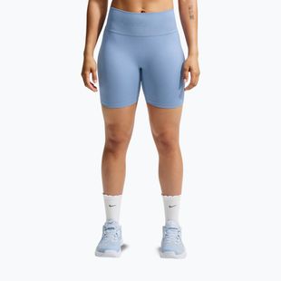 Дамски тренировъчни шорти Nike Pro Seamless work blue