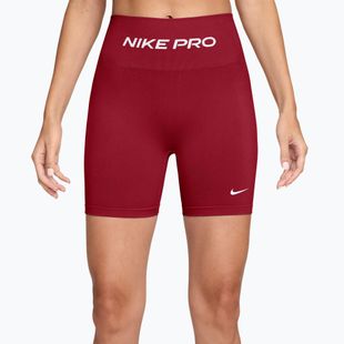 Дамски тренировъчни шорти Nike Pro Seamless tough red/white
