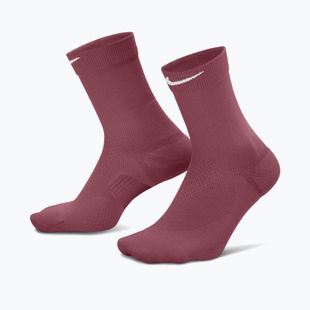 Чорапи Nike Run Midweight Crew pink smoke/pink rise/white
