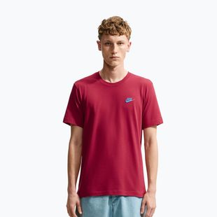 Мъжка тениска Nike Sportswear Club tough red/football blue