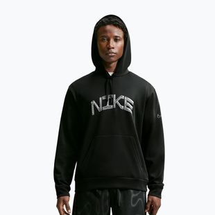 Мъжки суитшърт за тренировка Nike Dri-FIT UV Pullover Hoodie black/white