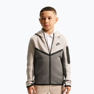 Детски суитшърт Nike Sportswear Tech Fleece moon particle/cave stone/black/black