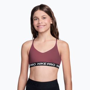 Сутиен за момичета Nike Pro Pink Smoke
