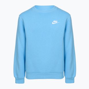 Детски суитшърт Nike Sportswear Club Fleece football blue/white