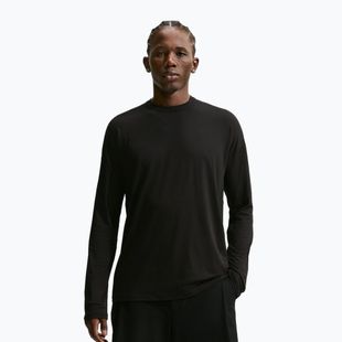 Мъжка блуза с дълъг ръкав Nike 24.7 ImpossiblySoft Light black/black/dark smoke grey
