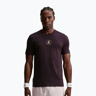 Поло тениска Nike Court Dri-Fit Burgundy Ash