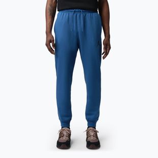 Мъжки панталони за бягане Jordan Fleece true blue/black