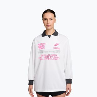 Дамска блуза за бягане с дълъг ръкав Nike After Dark Tour white/anthracite