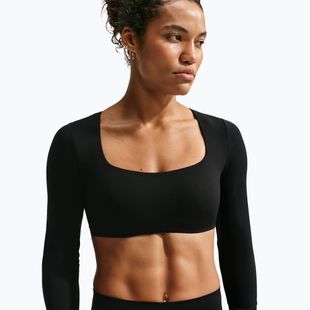 Спортен сутиен Nike Zenvy black/cool grey