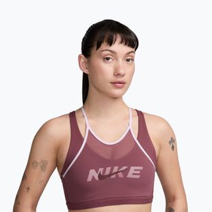 Спортен сутиен  Nike One pink smoke/bleached lilac/mystic dates