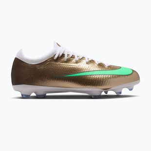 Детски футболни обувки Nike Jr. Vapor 17 Pro "Kylian Mbappé" Metallic Gold/Green Glow