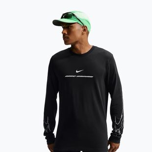 Мъжка блуза за бягане с дълъг ръкав Nike Dri-Fit black