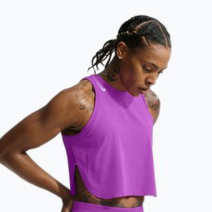 Дамска тениска за бягане Nike AeroSwift Dri-Fit ADV vivid purple/purple pulse