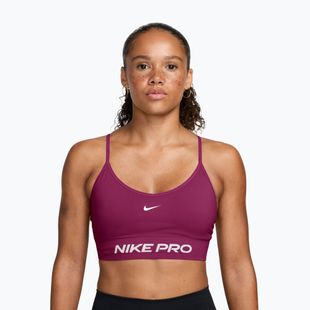 Спортен сутиен  Nike Pro Seamless Light Support true berry/white