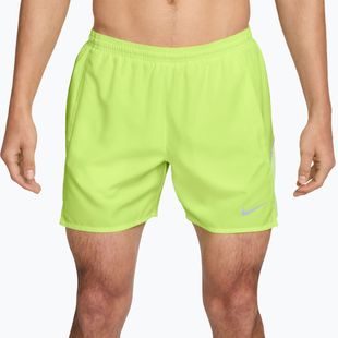 Мъжки шорти Nike Miler Dri-Fit Brief Lined 5" light lemon twist