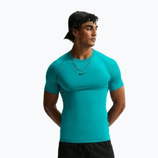 Мъжка тренировъчна тениска Nike Pro Dri-Fit Tight SS Fitness energy/black