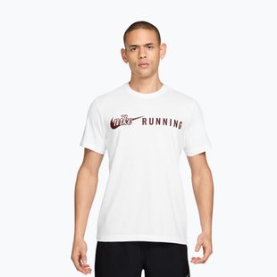 Мъжка тениска за бягане Nike Dri-Fit Running T-Shirt white/mystic dates