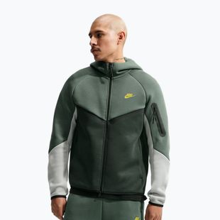 Мъжки суитшърт Nike Tech Windrunner Full Zip camo green/black spruce/chrome yellow