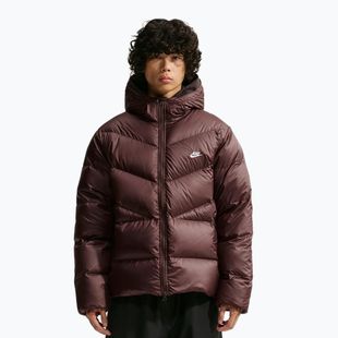 Мъжко пухено яке Nike Windrunner light chocolate/light chocolate/white