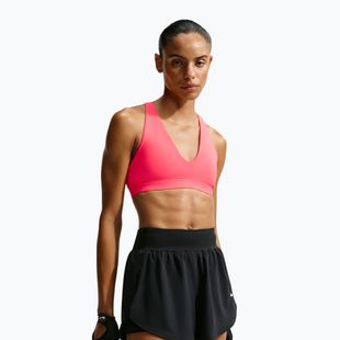 Спортен сутиен Nike Indy Strappy laser crimson/black