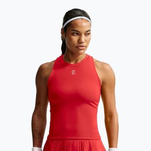 Детска тениска за тенис Nike Court Advantage university red/white