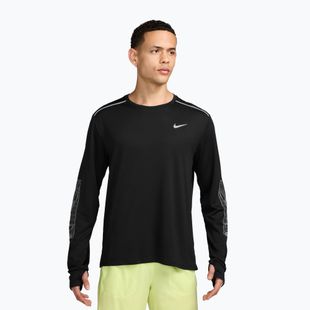 Мъжка блуза за бягане с дълъг ръкав Nike Miler black