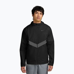 Мъжко яке за бягане Nike Miler Therma-Fit Repel Winterized black/black