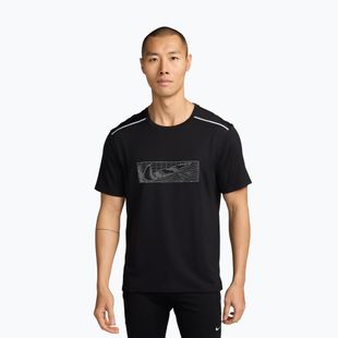 Мъжка тениска за бягане Nike Miler black