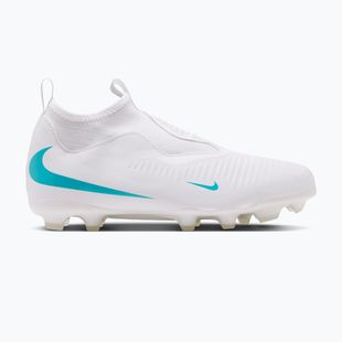 Детски футболни обувки Nike Phantom 6 High Academy Jr FG/MG white/white/dusty cactus