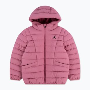 Детско яке Jordan Midweight Puffer W/Pipping desert berry
