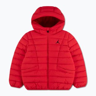 Детско яке Jordan Midweight Puffer W/Pipping university red